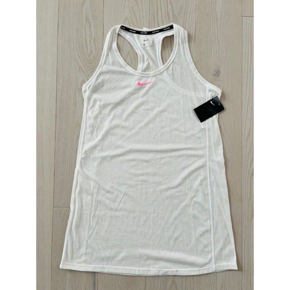 Nike NESSB376 Confetti Cover-Up Racerback  Dress White - Picture 3 of 4